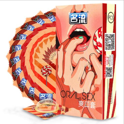 加倍潤(rùn)滑套-名流-名流 清新可口愛(ài)安全果味套 10只裝