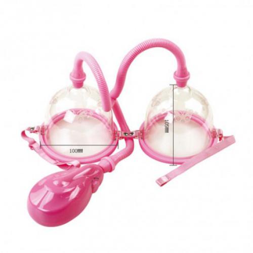 雙乳用具-百樂-物理豐胸電動(dòng)真空乳房增大按摩器