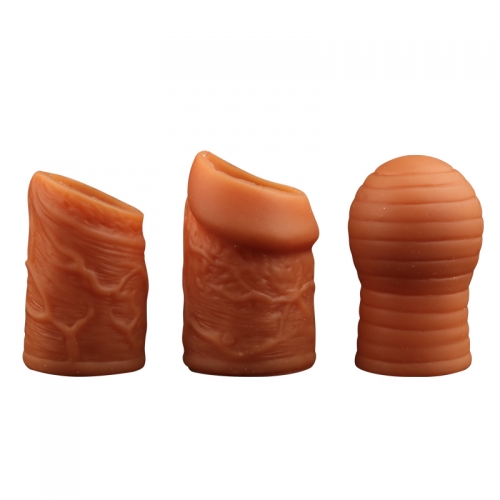 陰莖支架--三兄弟 包皮阻復(fù)環(huán)矯正器 包皮矯正鎖精環(huán) 3件套 云曼