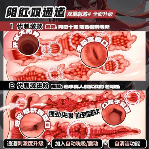 臀胸倒模-COC-COC 機甲·婭莎塔 吮吸/震動/自動清潔 臀部倒模12斤